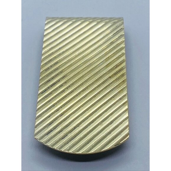 Tiffany & Co Sterling Silver 925 Money Clip (Gold washed) - Picture 2 of 7